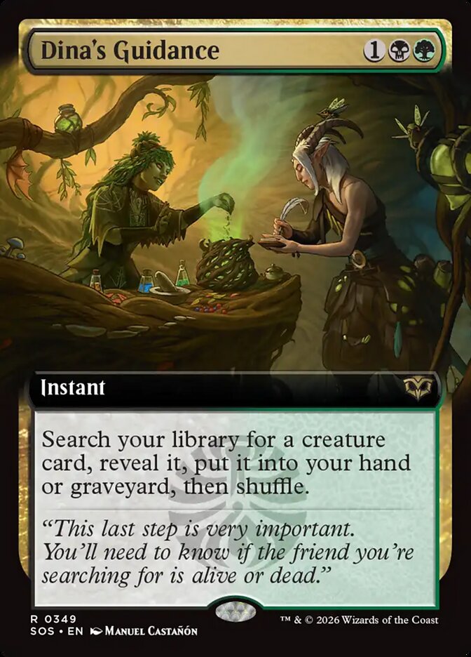 Dina's Guidance - Secrets of Strixhaven (SOS)