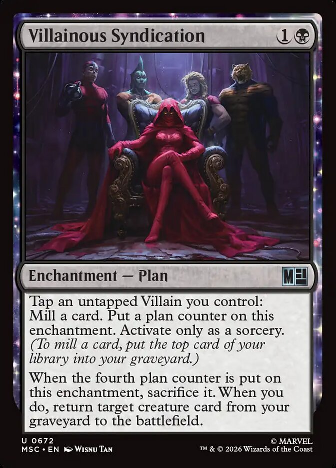 Villainous Syndication - Marvel Super Heroes Commander (MSC)