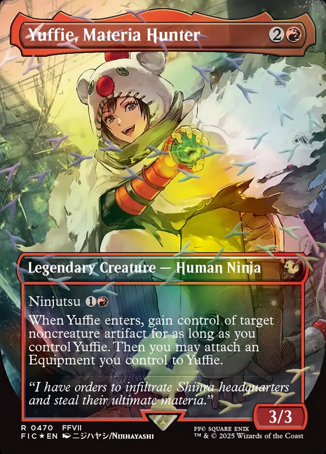 Yuffie, Materia Hunter #470 - Final Fantasy Commander (FIC)