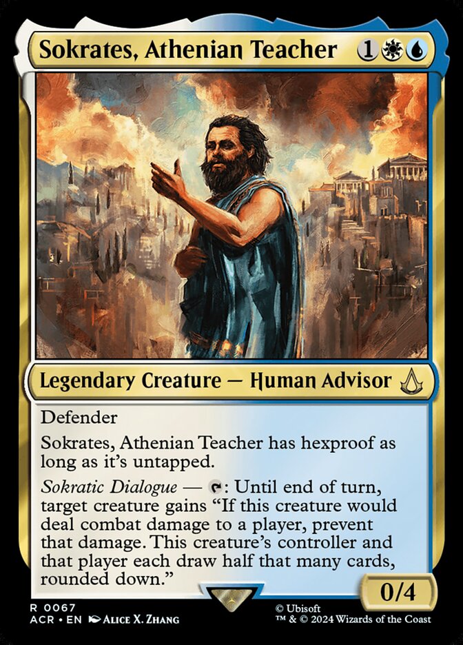 Sokrates, Athenian Teacher #67 - Assassin's Creed (ACR)