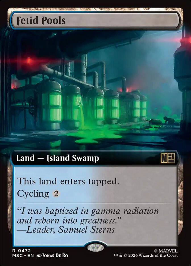 Fetid Pools - Marvel Super Heroes Commander (MSC)