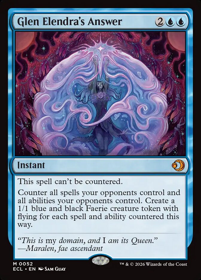 Glen Elendra's Answer - Lorwyn Eclipsed (ECL)