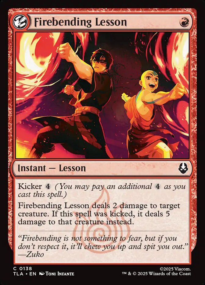Firebending Lesson - Avatar: The Last Airbender (TLA)