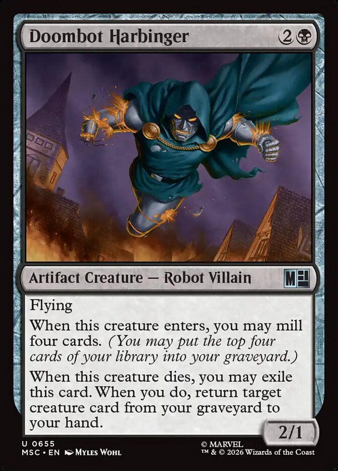 Doombot Harbinger - Marvel Super Heroes Commander (MSC)