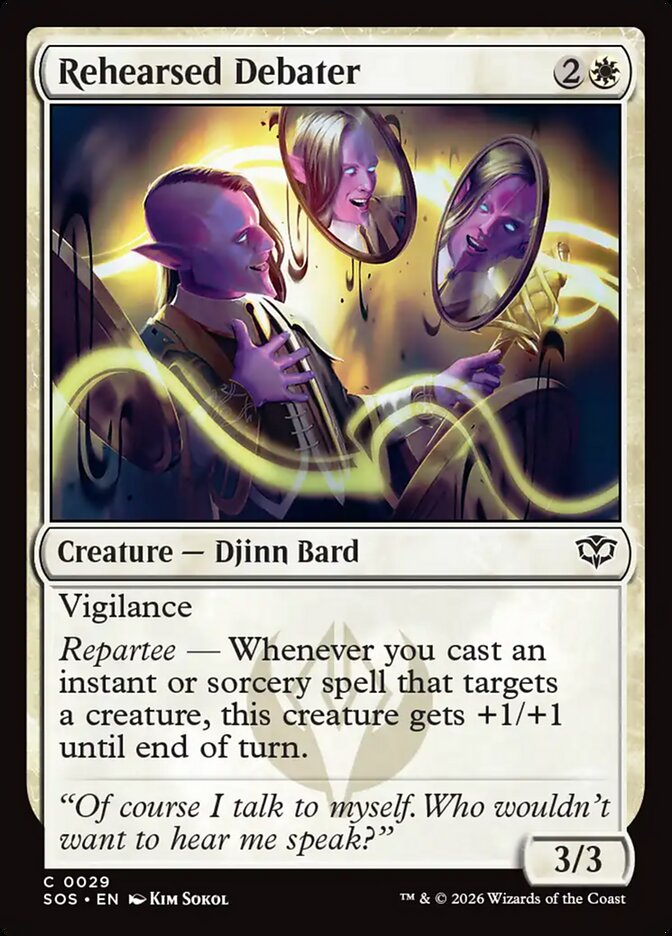 Rehearsed Debater - Secrets of Strixhaven (SOS)