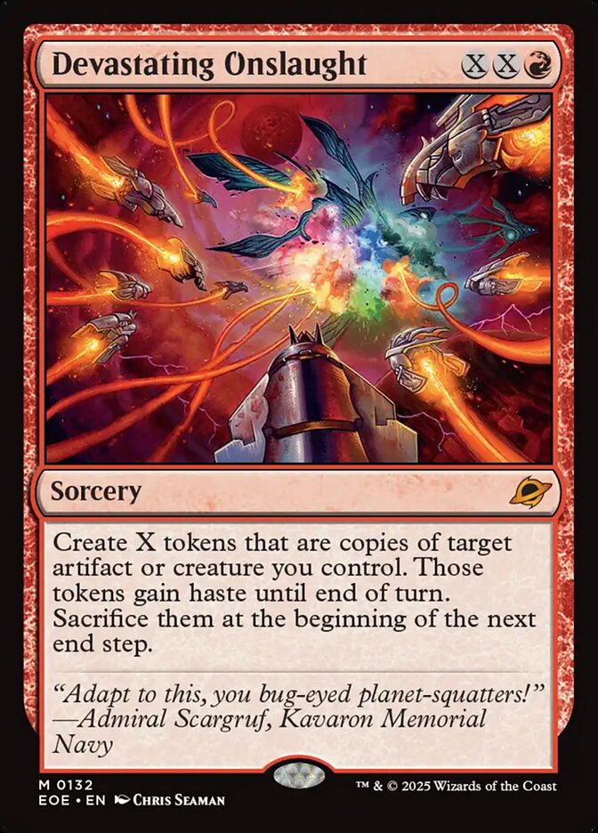 Devastating Onslaught - Edge of Eternities (EOE)