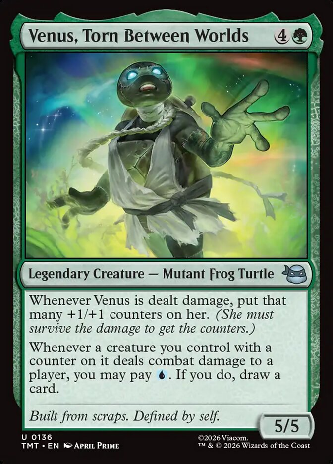 Venus, Torn Between Worlds #136 - Teenage Mutant Ninja Turtles (TMT)