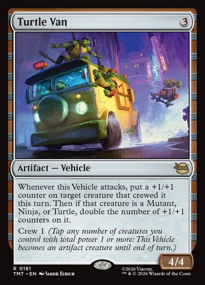 Turtle Van #181 - Teenage Mutant Ninja Turtles (TMT)