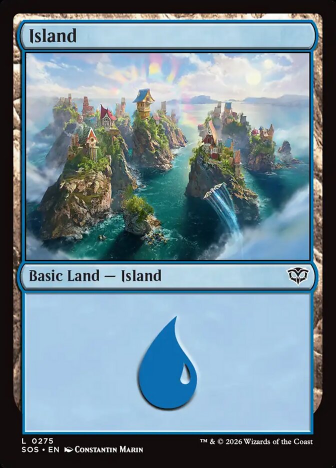 Island - Secrets of Strixhaven (SOS)