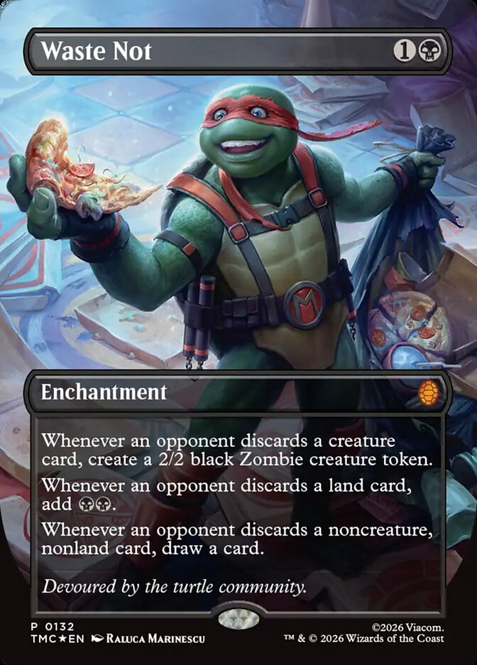 Waste Not #132 - Teenage Mutant Ninja Turtles Eternal (TMC)