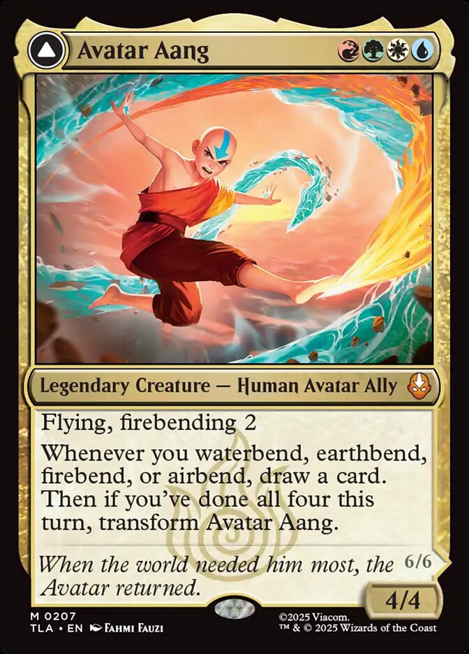 Avatar Aang // Aang, Master of Elements - Avatar: The Last Airbender (TLA)