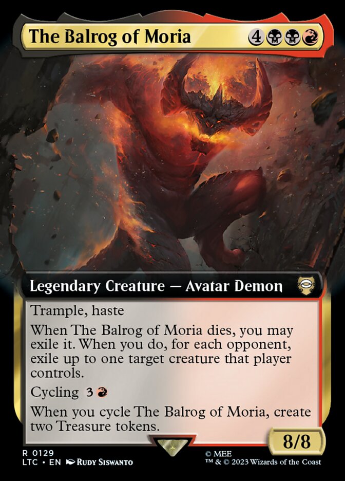 The Balrog of Moria #129 - Tales of Middle-earth Commander (LTC)