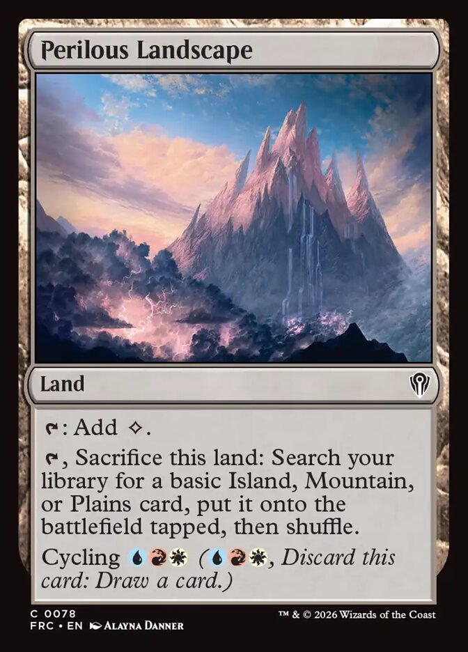 Perilous Landscape - Reality Fracture Commander (FRC)
