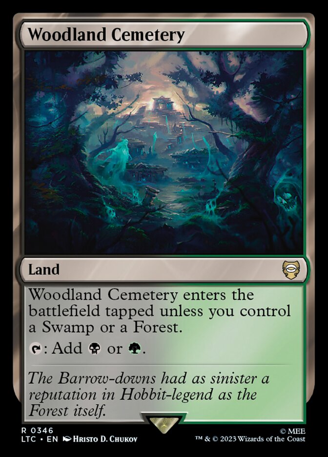 Woodland Cemetery #346 - Tales of Middle-earth Commander (LTC)