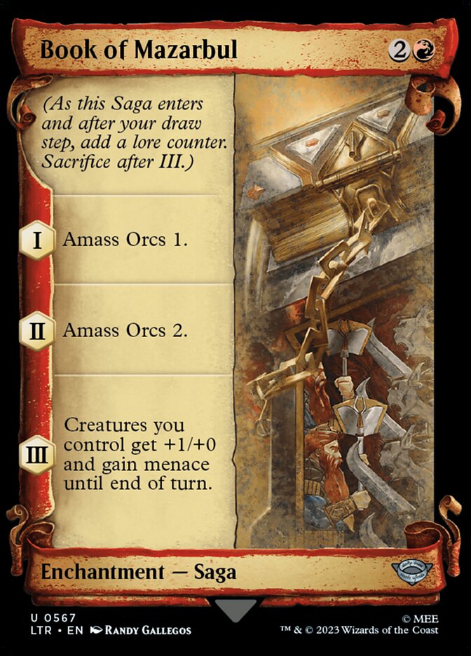 Book of Mazarbul - The Lord of the Rings: Tales of Middle-earth (LTR)