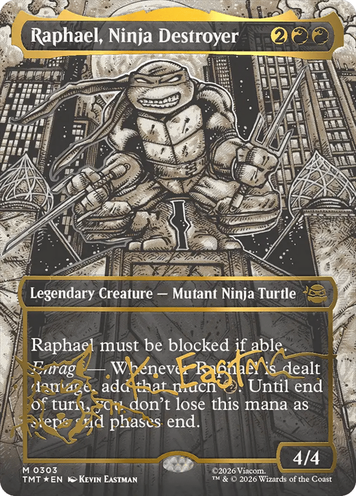 Raphael, Ninja Destroyer (Foil) - Teenage Mutant Ninja Turtles (TMT)