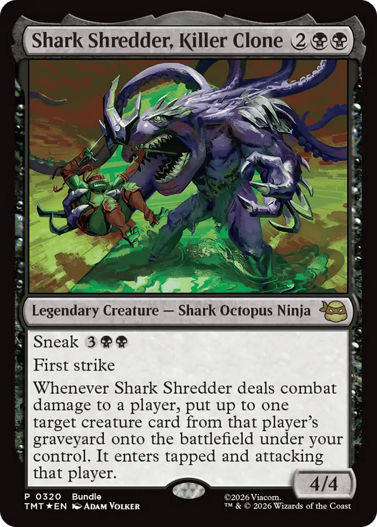Shark Shredder, Killer Clone (Foil) - Teenage Mutant Ninja Turtles (TMT)