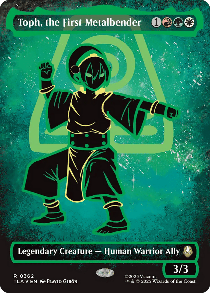 Toph, the First Metalbender (Foil) - Avatar: The Last Airbender (TLA)