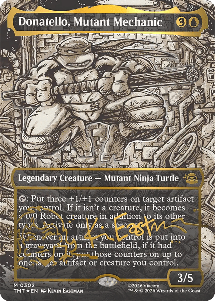 Donatello, Mutant Mechanic (Foil) - Teenage Mutant Ninja Turtles (TMT)